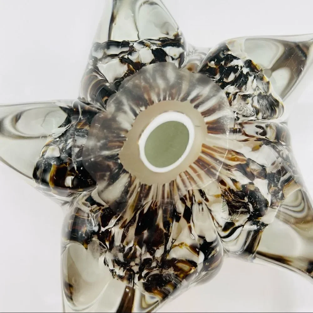 Art Glass Starfish Paperweight